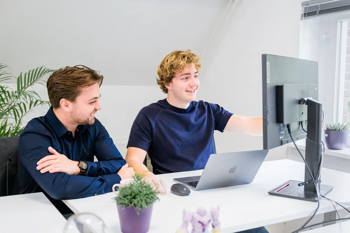 Workflow Heroes team working at their office in Nijmegen
