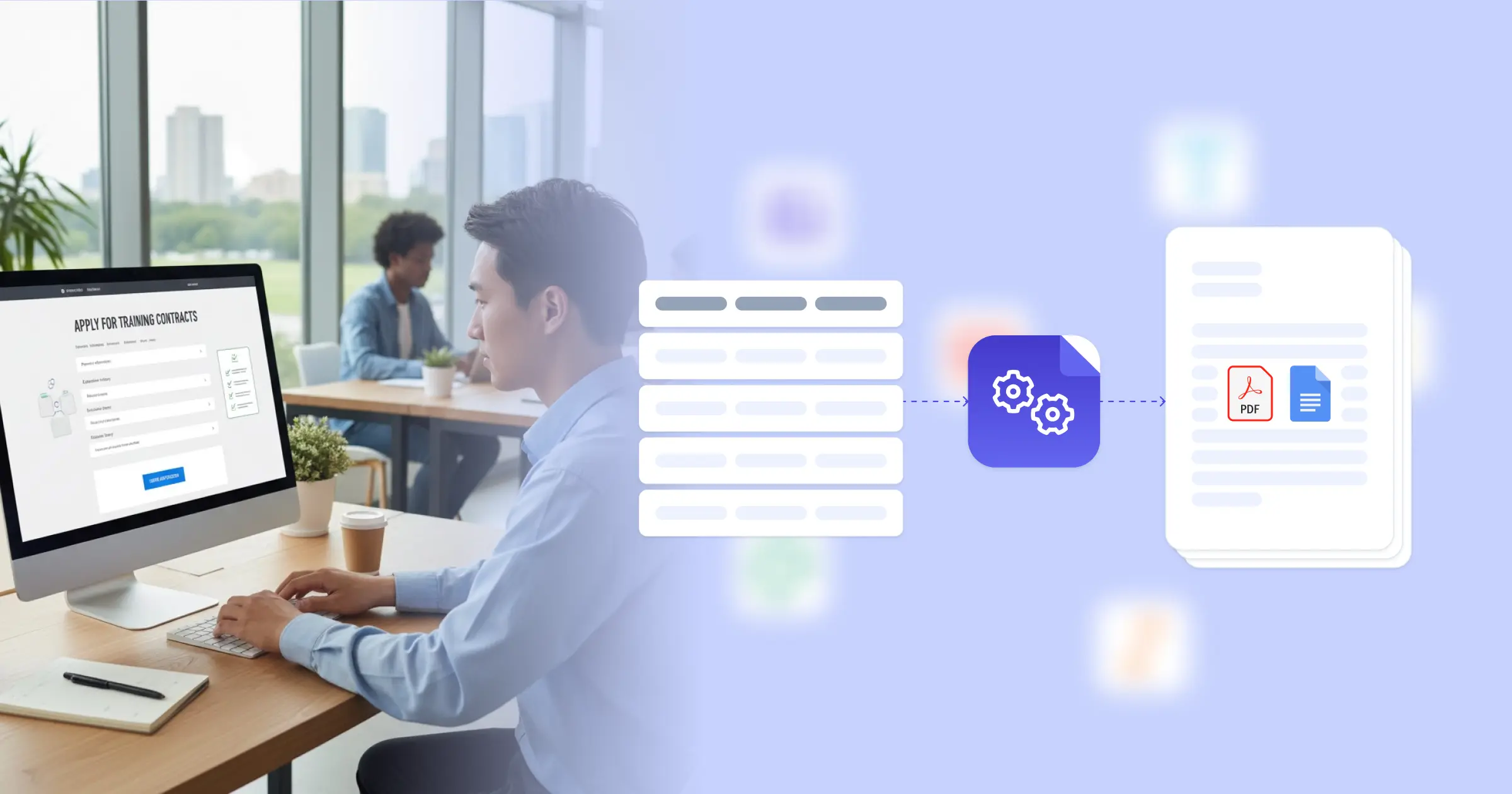 Automate Training Contract Applications for HR Teams