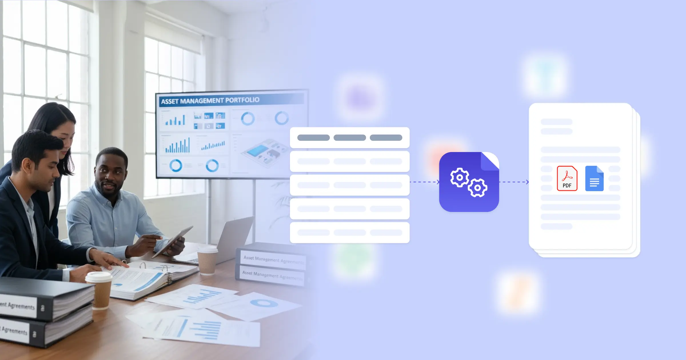 Asset Management Contract Automation for Financial Firms