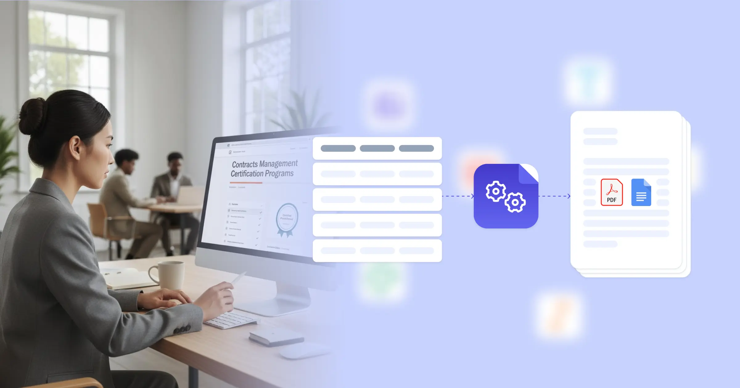 Generate Certificates for Contracts Management Programs