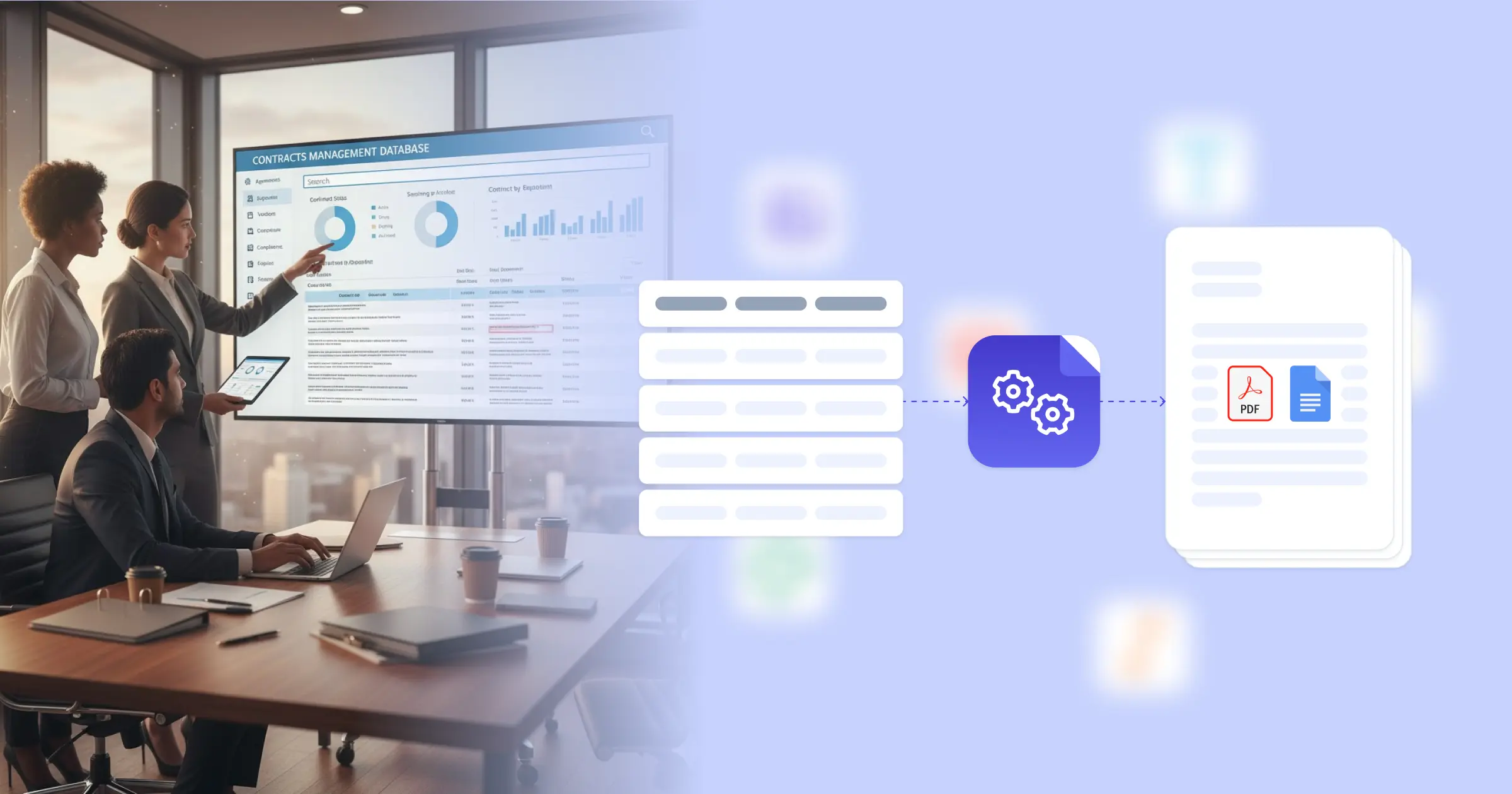 Generate Documents Directly from Your Contracts Management Database