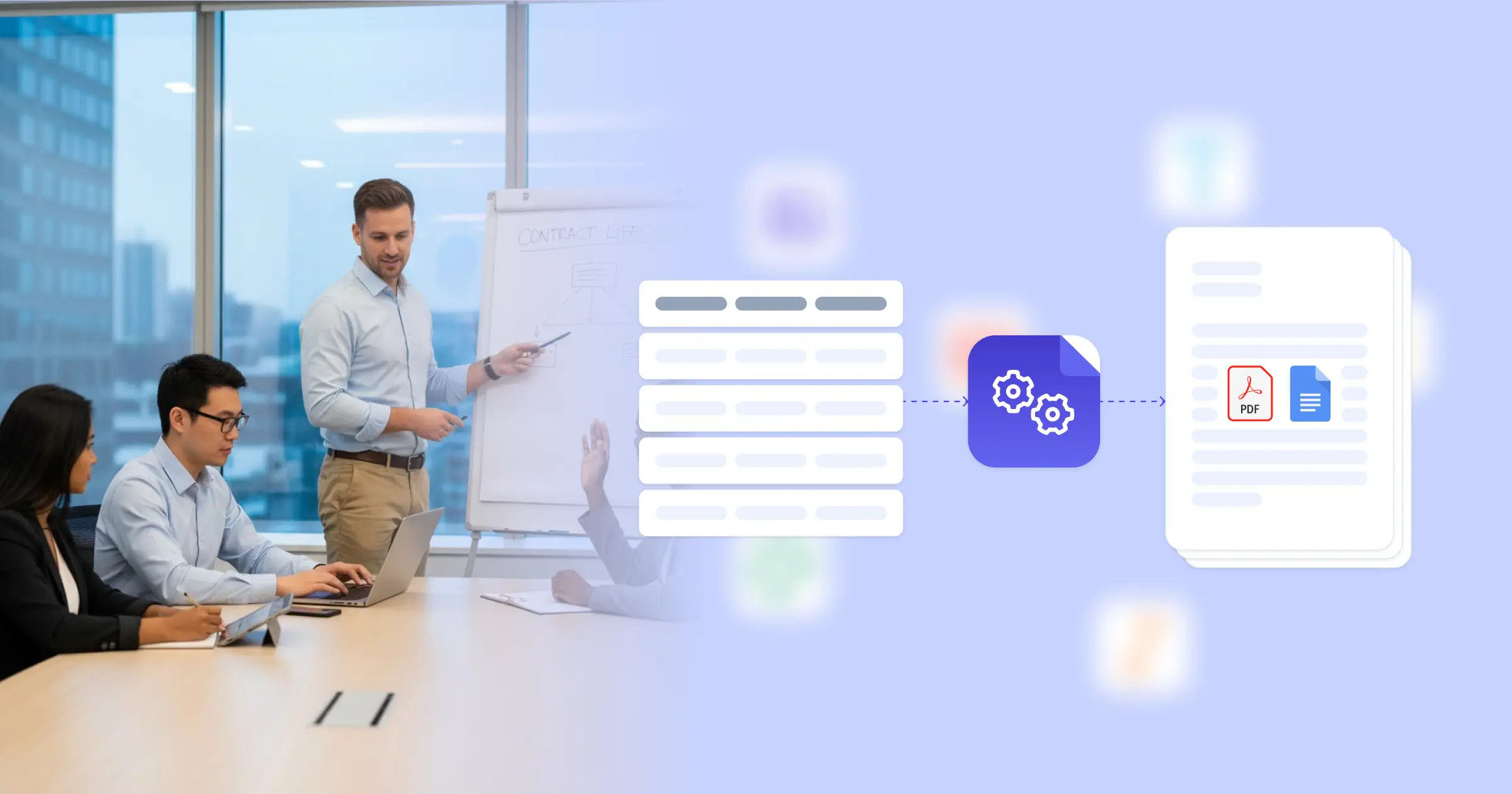 Generate Contracts Management Training Materials Automatically
