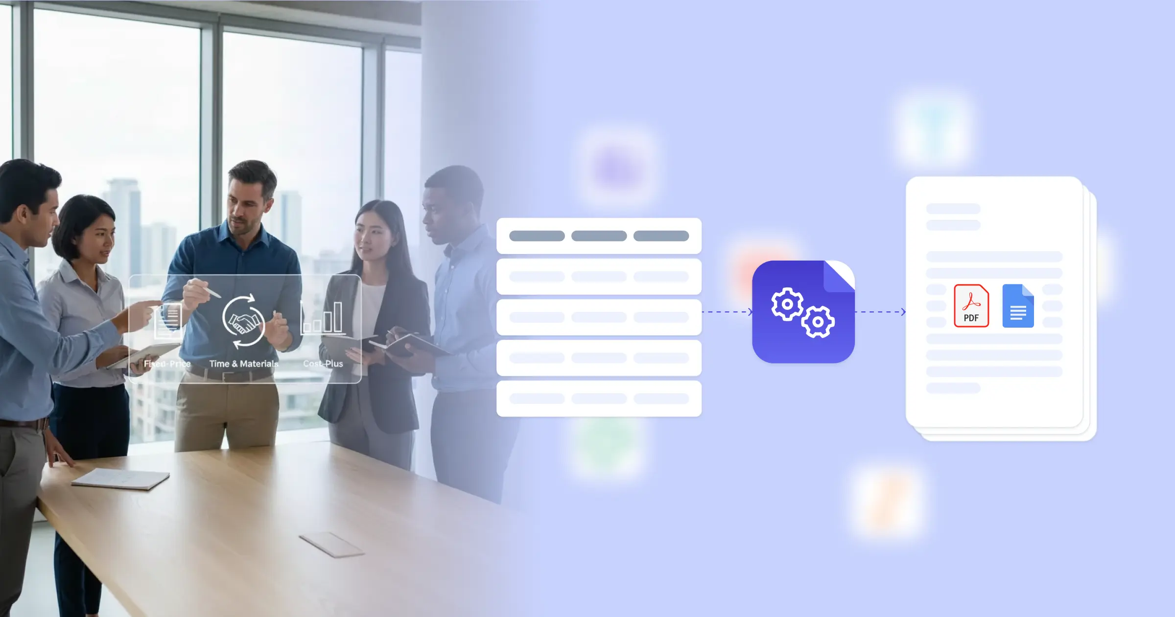 Automate Different Types of Contracts in Project Management