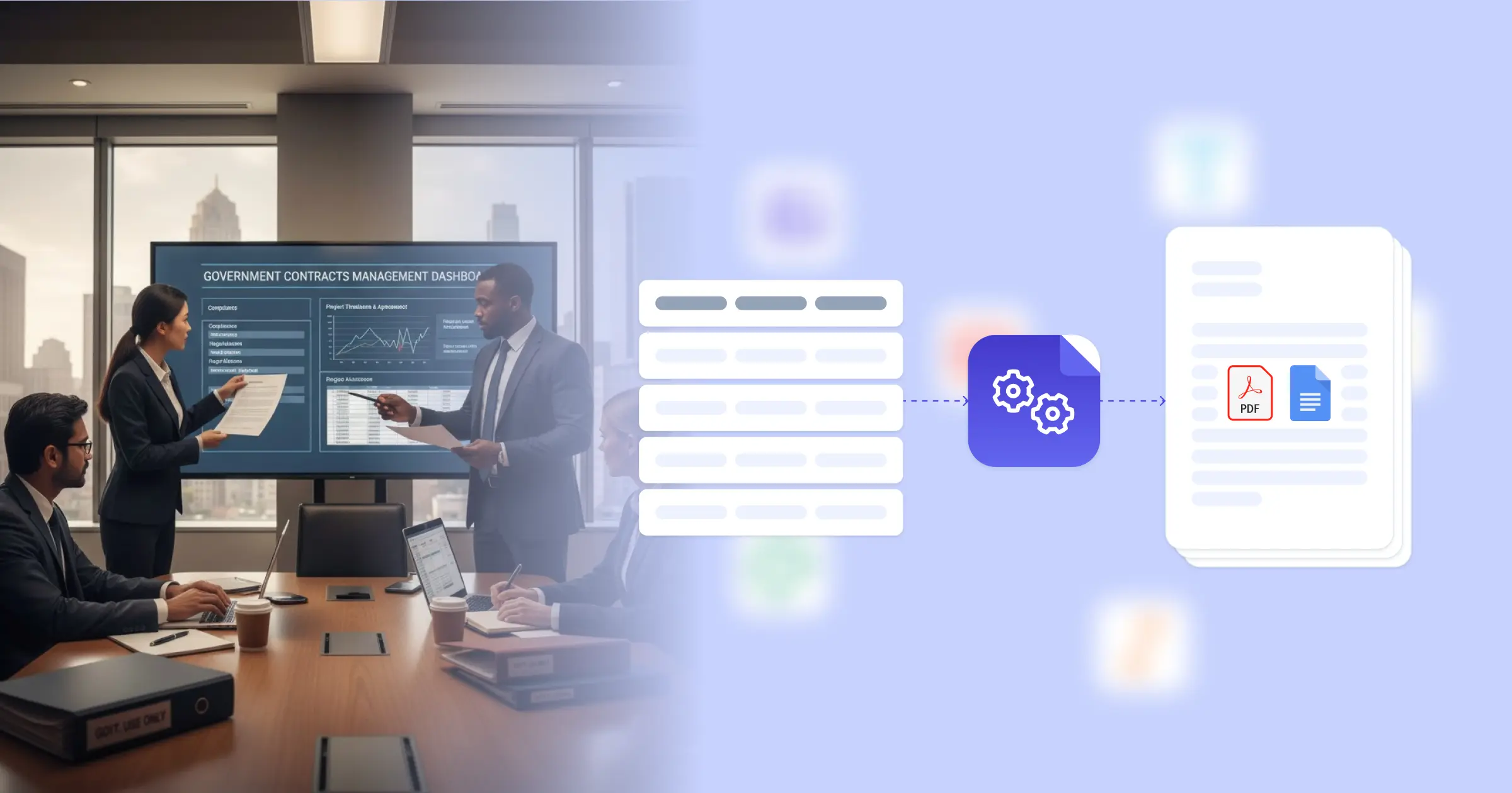 Government Contracts Management Automation for Public Sector Projects