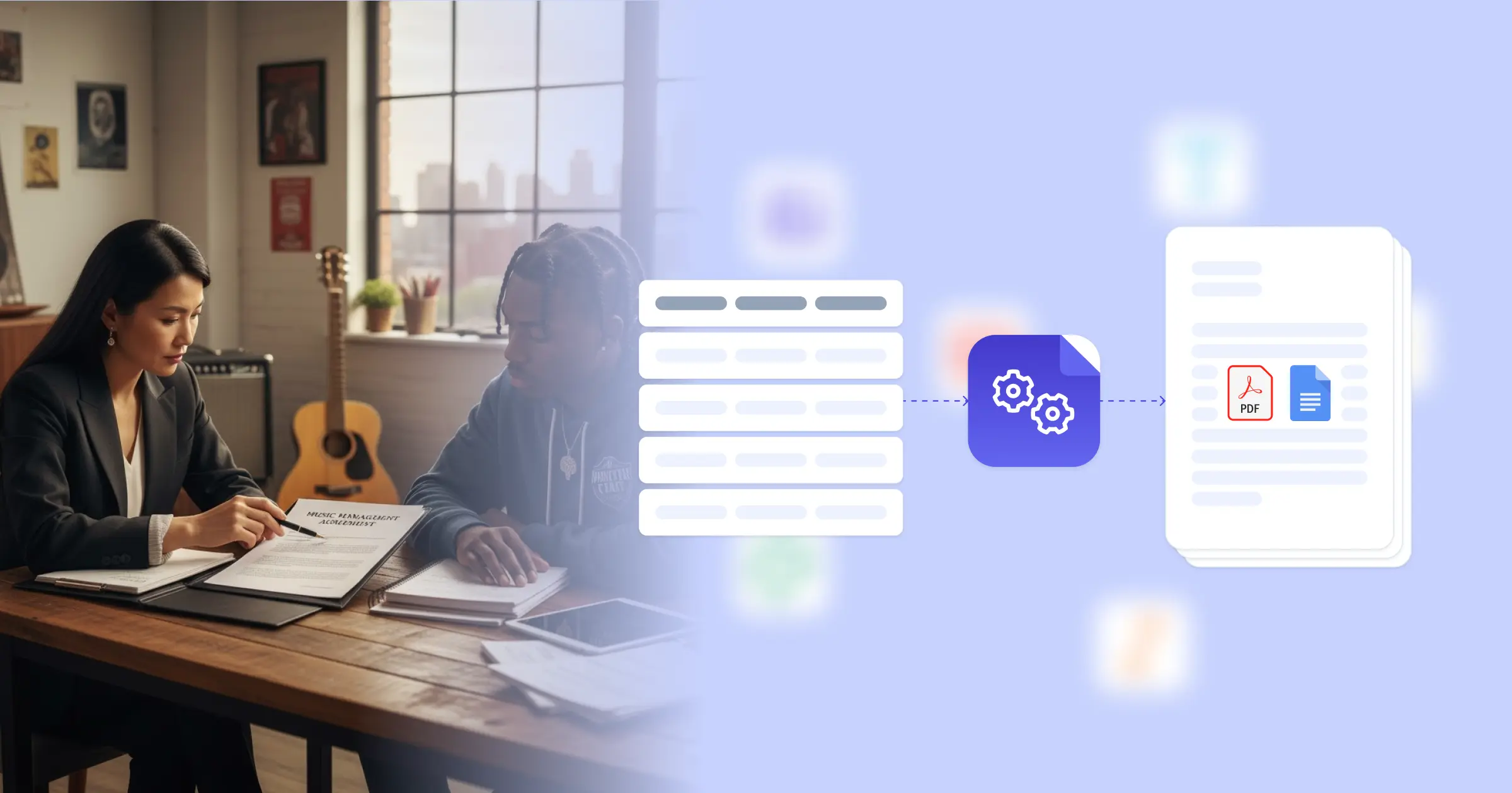 Music Management Contract Automation for Artist Agencies