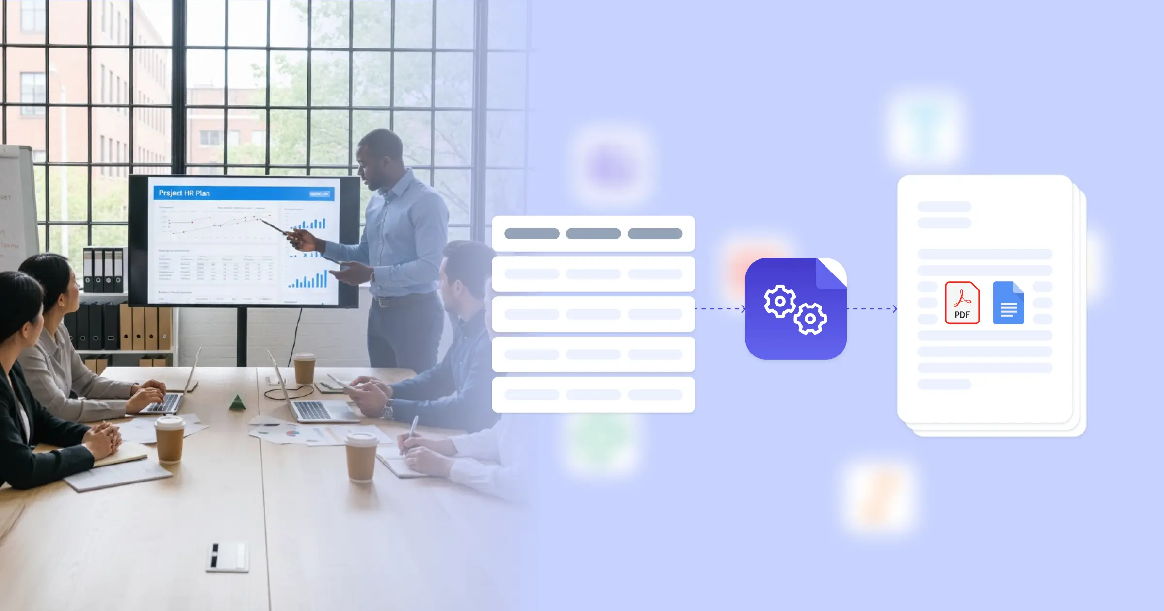 Generate Project Management HR Plans from Resource Data