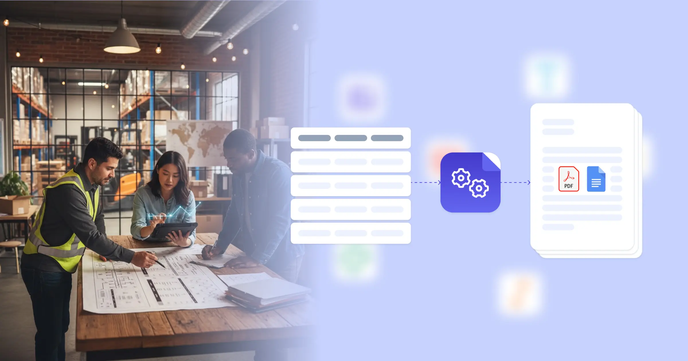 Generate Supply Chain Documentation Automatically from Logistics Data
