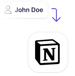 New Notion page for John Doe